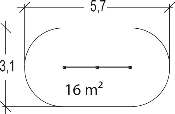 Espalier double Junior - Parcours de santé métal Proludic - JPS11-J-M - 2,70 m de largeur - Pour 2 joueurs - Dès 6 ans_2