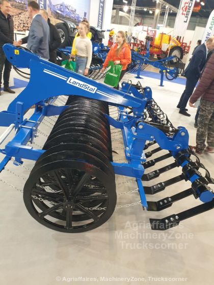 Rouleau à disques avec roues Campbell Ø 700 mm en fonte - Landstal 2024_2