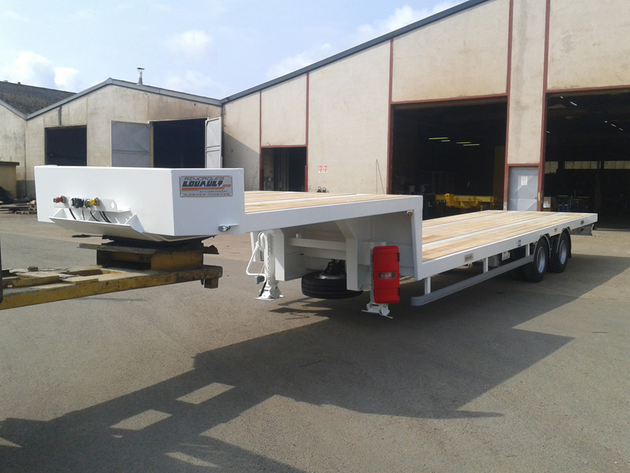 Semi-remorque surbaiss?� / ptac 70t / 1-5 essieux devis sous 24h