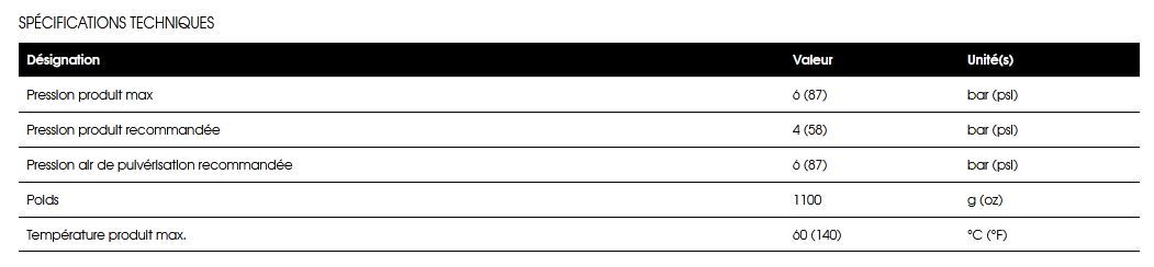 Kap pistolet de peintures automatique électrostatique - sames kremlin - 6 bar_2