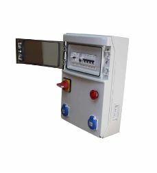 Mcidst0060 - Armoire électrique de chantier - H2MC - fil incandescent 650°C - Coffret de prises Mono 63A avec interrupteur frontal_2