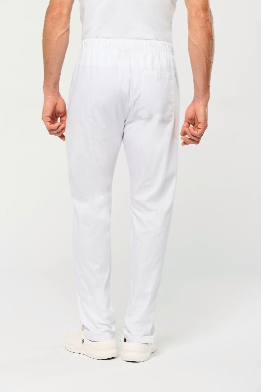 Pantalon d'infirmière unisexe 100% coton - Réf: WK704 - Lavable industriellement ISO 15797_2
