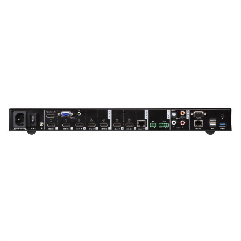 ATEN VP2730 7 x 3 Commutateur matriciel transparent de présentation avec ajusteur, diffusion, mélangeur audio et HDBaseT_2