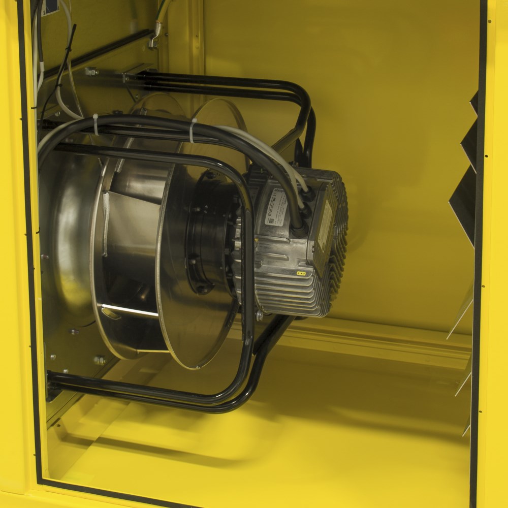 Aérotherme électrique TEH 400 industriel - 120 kW - empilable et transportable_2