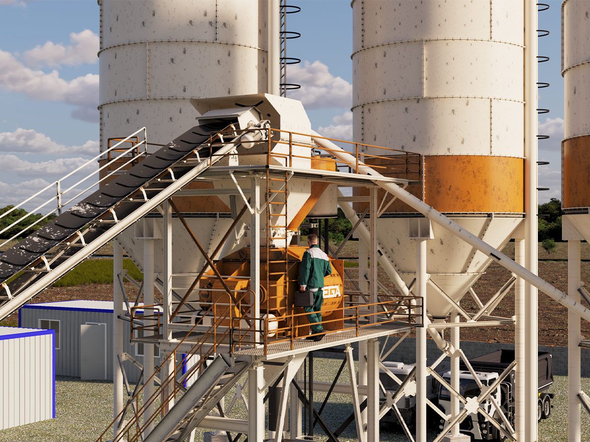 Centrale à béton 150 m³ - Haute qualité, économique et garantie 3 ans_2