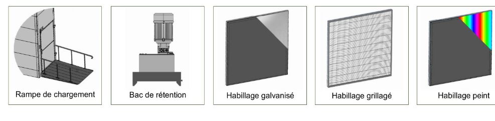 Monte-charges industriels - Hamon - Charge de 3000 kg et plus - Dimensions jusqu'à 6000x2800 mm - Élévation maximale de 12 m_2