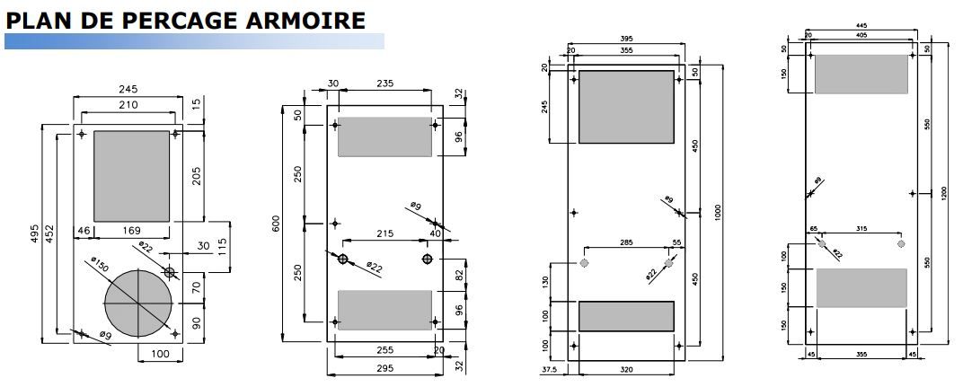 Échangeur Air Eau personnalisable pour armoire électrique industrielle Maintenance réduite RFO KWS_2