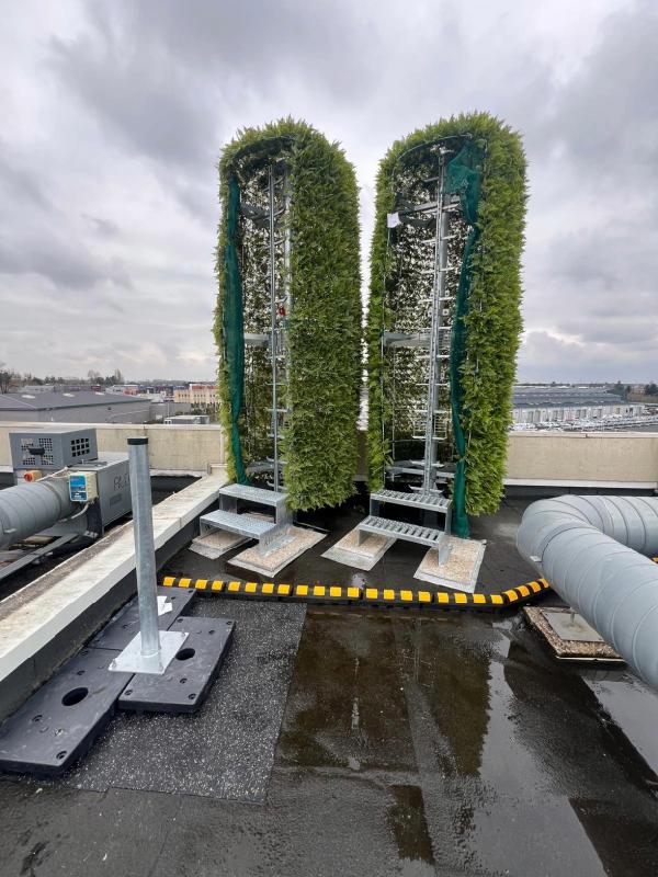 Balisages pour zones de chantier avec marqueurs jaunes/noirs et rouges/blancs_2