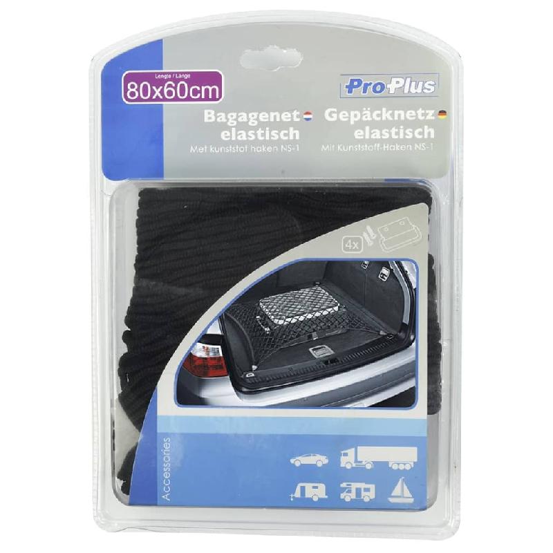 Proplus filet à bagages élastique 80 x 60 cm 424768_2