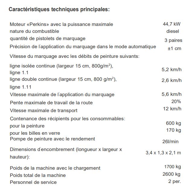 Kontur 600 - Machine de marquage routier sans air - Stim - 1700 kg - Réserves jusqu'à 1200 m²_2
