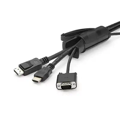 StarTech Gaine spirale range-cble Noir - 1,5 m - Diamètre de_2