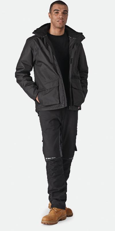 Veste utility homme JW7026 - réf: DK0A4XTC - Imperméable, respirante, avec rembourrage léger et capuche amovible_2