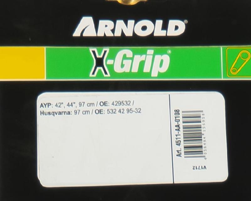 Courroie hexagonale X-Grip de type AA 108 - Courroie trapézoïdale_2