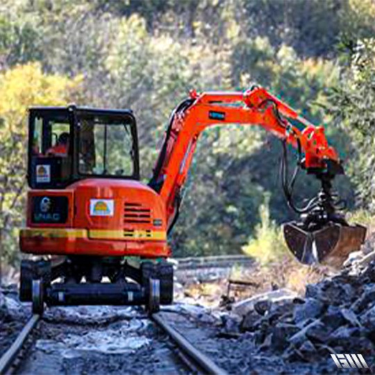 Benne preneuse Série GMVT2 - double vérins verticaux - pour sols durs et abrasifs - GENERAL TP_2