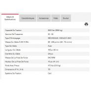 Treuil forestier Wallenstein FX85 - capacité de traction 8500 lbs avec chaînes et poulie coupée_2