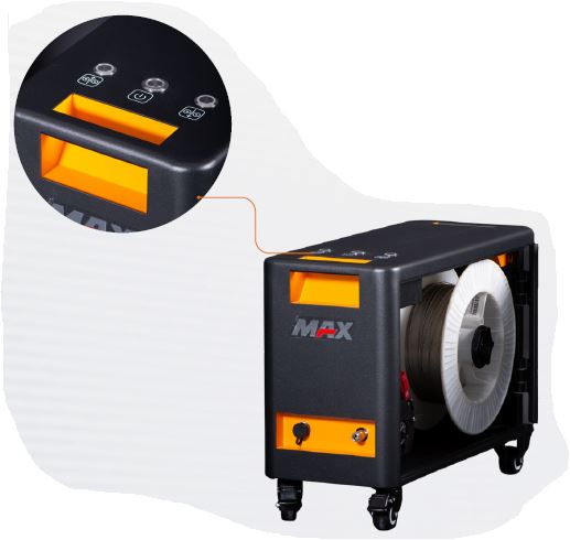Poste à souder laser 1200 W - MA1-45 avec torche laser flexible de 5 m, léger et compact_2