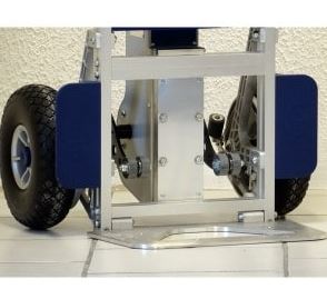 Diable monte-escalier électrique - 170 kg - Repliable avec freins stabilisateurs et accessoires inclus_2