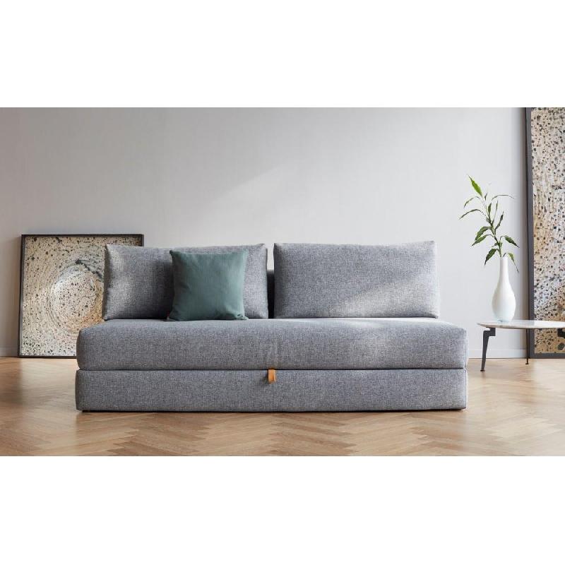Canapé convertible Innovation Living Osvald - ouverture assistée - couchage 150x200 cm - Twist Granite_2
