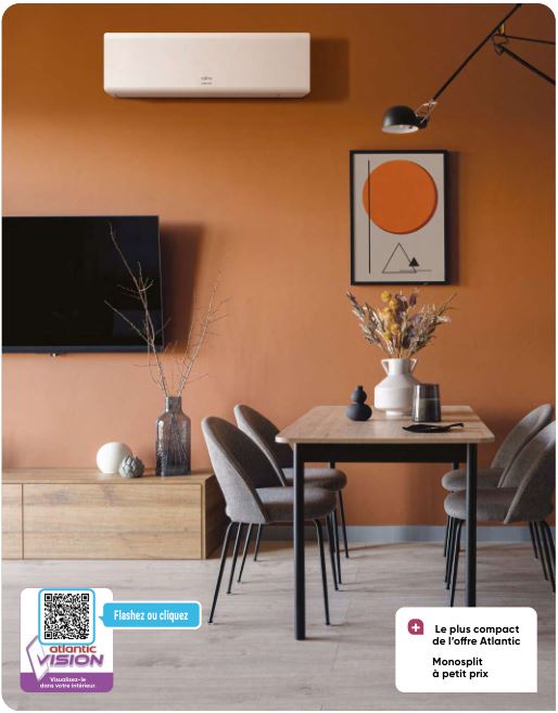 Pompe à chaleur air/air réversible monosplit - Takao M1 - Classe A++ en mode froid, A+ en mode chaud_2