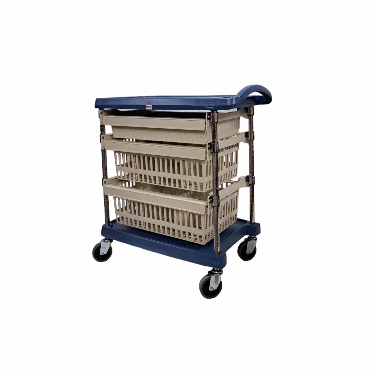 Guéridon modulaire de soins ou vaccination - JETCART, stockage organisé des fournitures médicales et dossiers cliniques_2