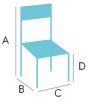 Lucy - chaise pliante plastique attachable - VIF Furniture - gris/blanc - idéale pour extérieur et collectivités_2