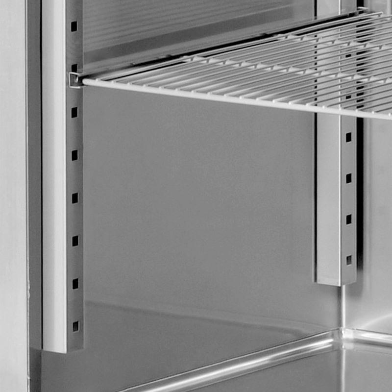 Armoire pâtissière réfrigérée négative vitrée Inox - EN 600x800 - 612 L | GGM Gastro - BTKG800GND_2