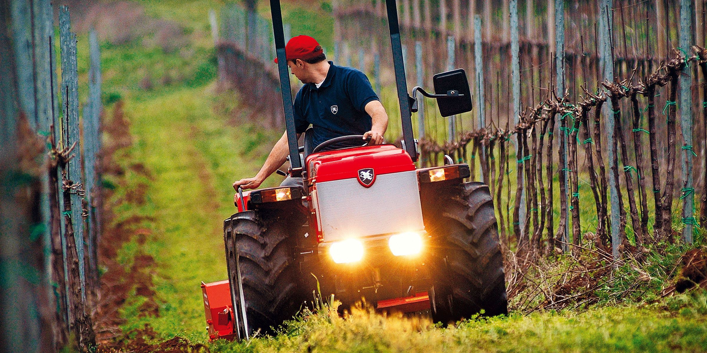 Tigrone 5800 avec rayon de braquage réduit pour manœuvres précises