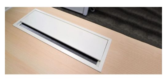 Idea - Bureau open space pour 6 personnes - Kollori - solide et économique, avec options de câblage et cloison_2