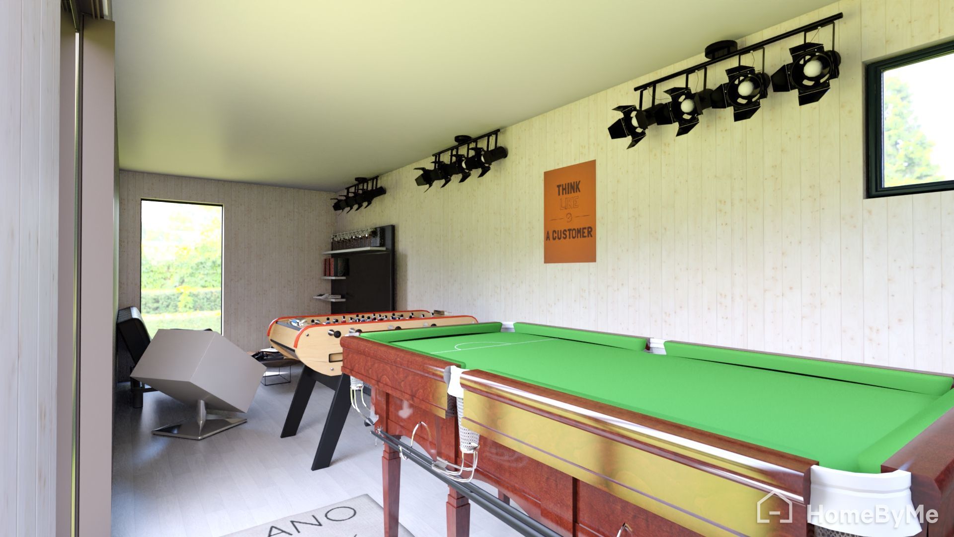 Studio de jardin - Salle de jeux Pack - Diverses surfaces et finitions_2