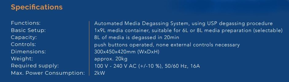 DissoDG - Système de dégazage des milieux de dissolution pour appareils d'analyse pharmaceutique_2