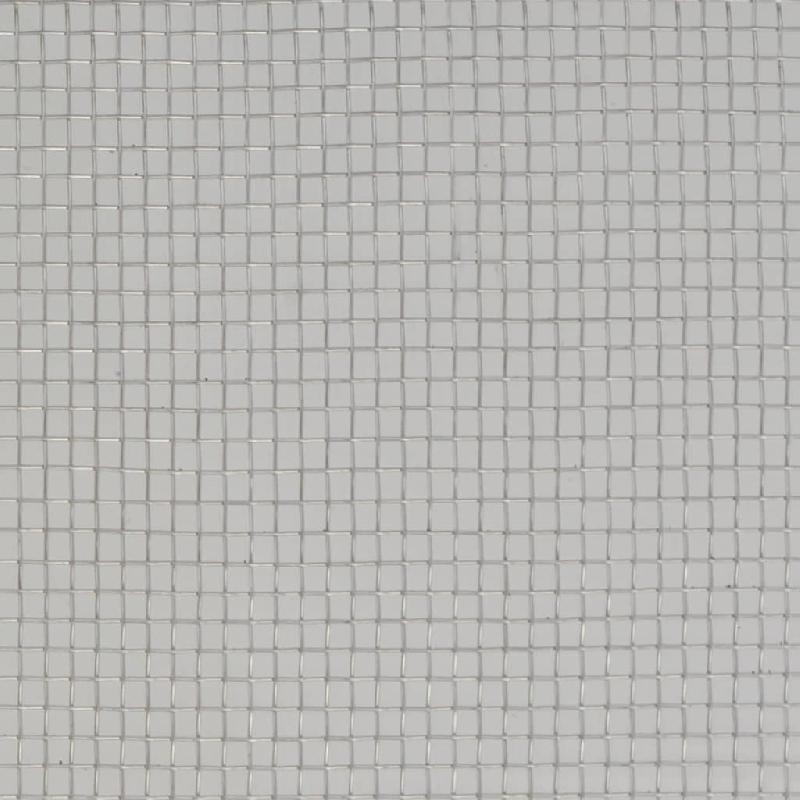 Vidaxl écran en treillis acier inoxydable 100x500 cm argenté 142258_2