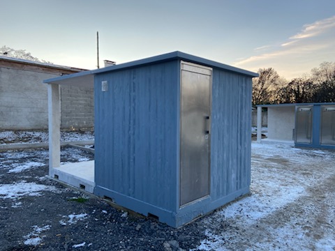 Cabine d'aires d'accueil des gens du voyage  - sur mesure et disponible en version PMR_2