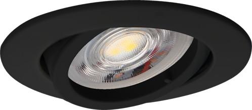 Kit 3 spots noirs encastrables Jade orientables - Module 5W, 2-CCT, 400lm, Ø83_2