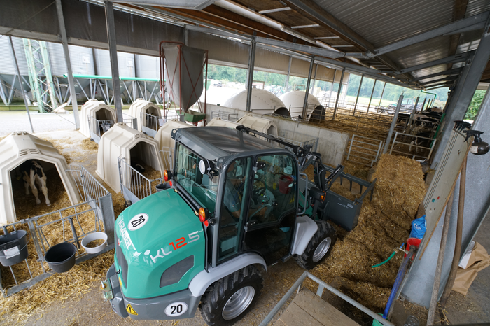 Mini-chargeuse Kramer KL12.5 - 1,6t - 4 roues directrices - Compacte et polyvalente_2