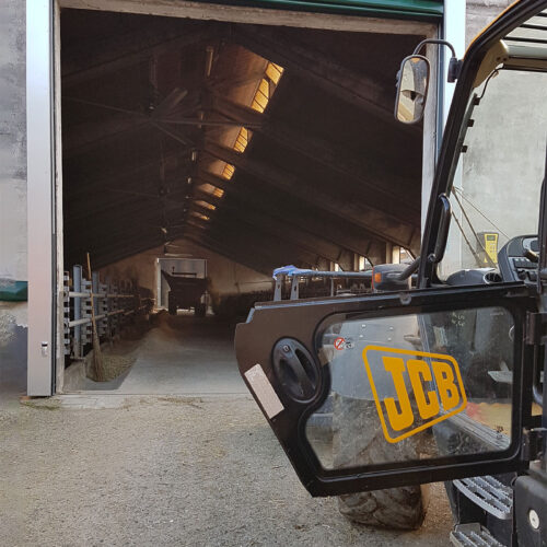 Porte industrielle à empilement rapide - structure solide anti-insectes et résistante aux chocs - VertiGO Green_2