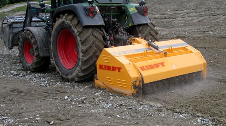 Matériel agricole BPR 200 pour broyage efficace des pierres