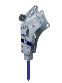 Brise-roches hydraulique gamme F6 TR - modèle tracto TR - Poids opérationnel 365kg_2