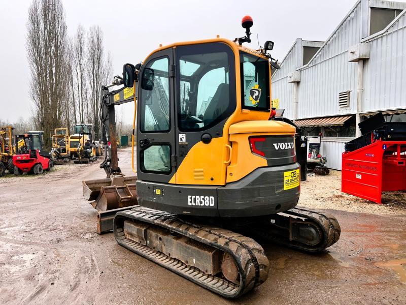 Volvo ECR58D Mini-pelle à chenille 6T_2