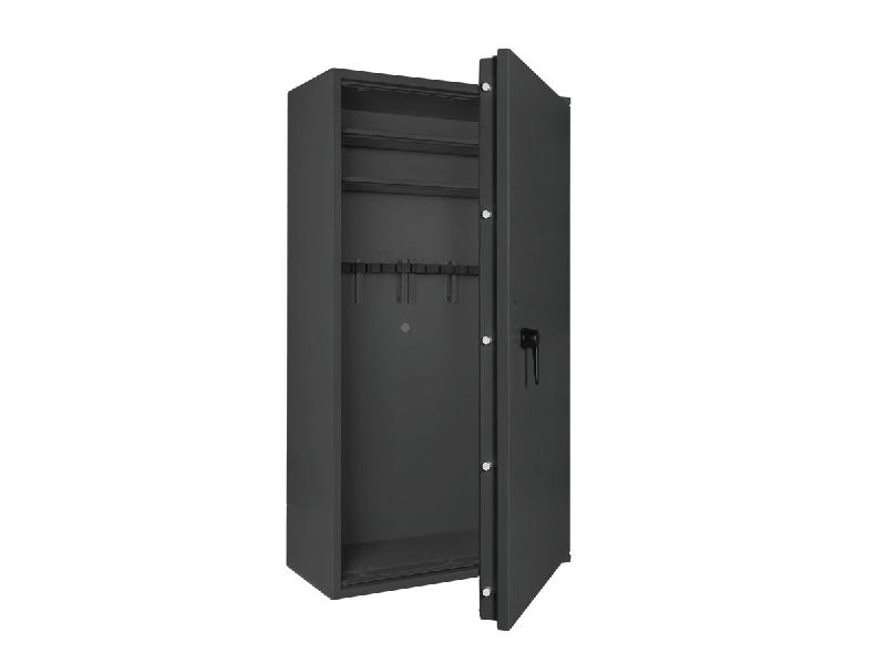 Armoire à armes FORMAT CAPRIOLO IV Classe I - Armoire à fusils (EN 1143-1) - Serrure biométrique empreinte digitale / Gris clair RAL 7035_2
