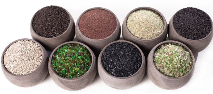 Desolidex - Médias de filtration d'eau en verre recyclé - African Pegmatite_2