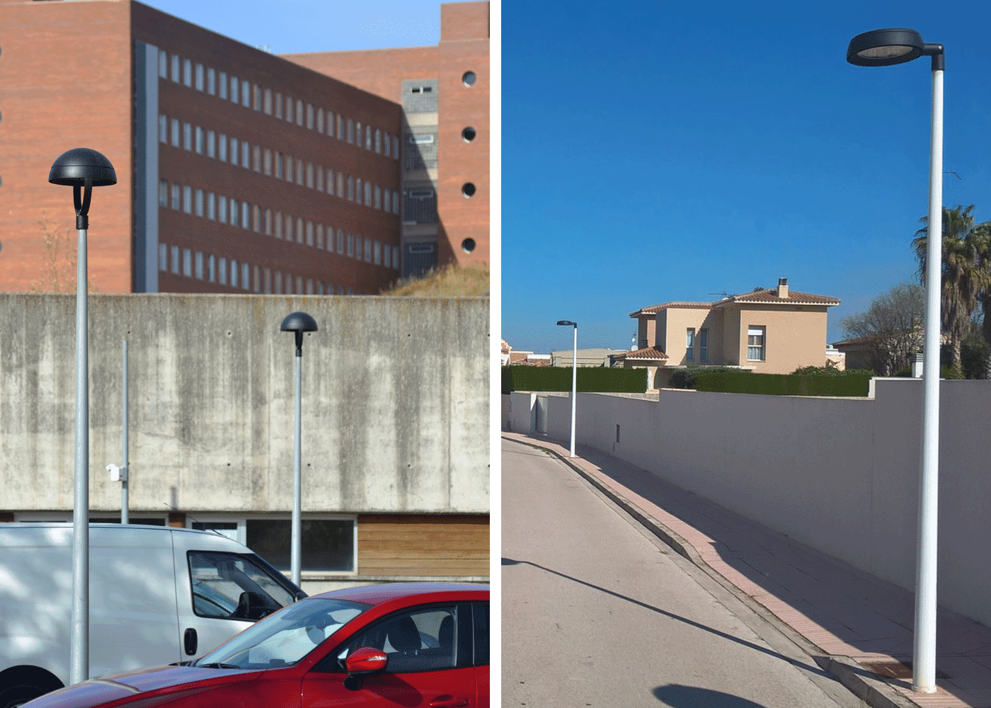 Mât d'éclairage public cylindro-conique ICAP en acier S-235-JR galvanisé à chaud - coloris en option_2