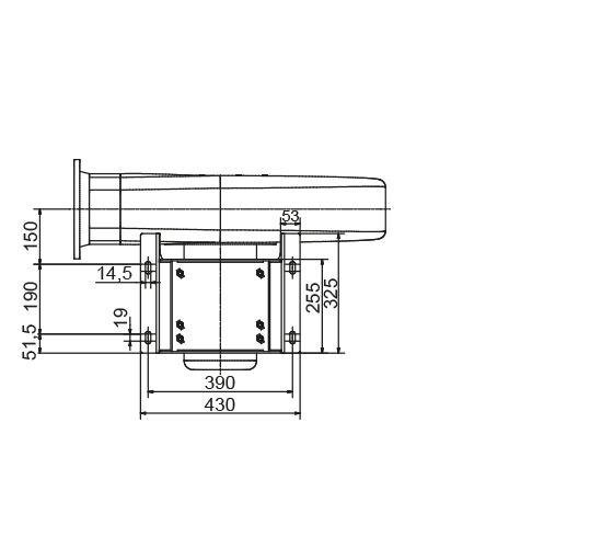 Ventilateur radial Atex RD 8 - Elektror - jusqu'à 90 m³/min et 6.800 Pa - zones 1, 2 et 22_2