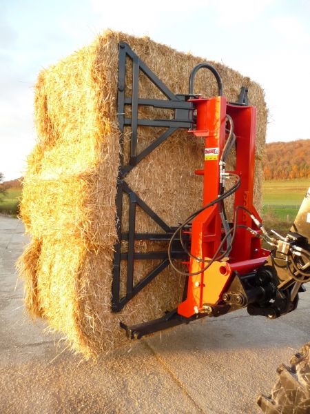 Équipement Bibal v2 pour manutention de bottes rectangulaires et balles rondes