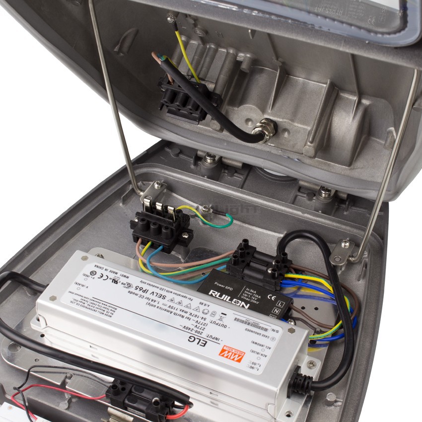 Lampadaire d'éclairage public - LED New Capital 60W orientable avec LEDs Philips Lumileds et alimentation Mean Well_2