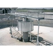 Racleurs de bassins de décantation - Wuxi Houpu - pour réservoirs circulaires en acier inoxydable_2