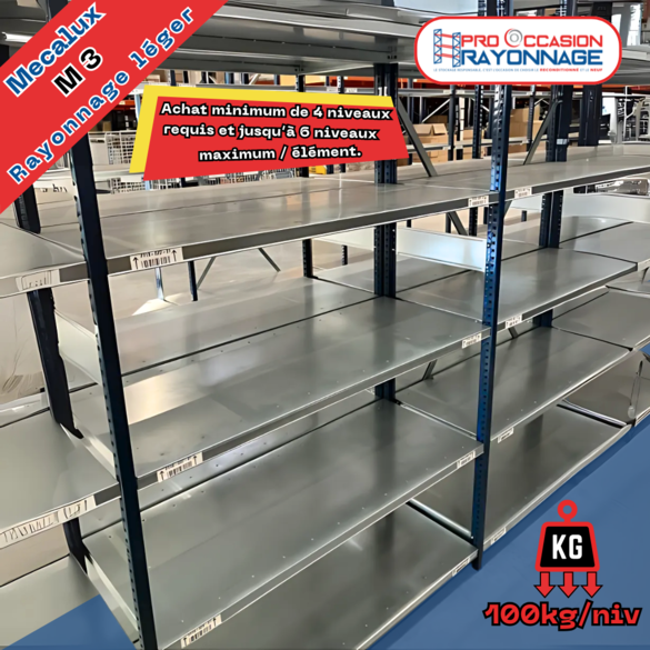 Rayonnage léger Mecalux M3_2