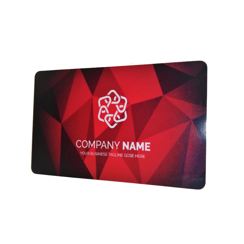 Carte pet express recyclable Reference : Badgeperso_2