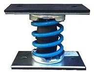 Plot sur ressort capable de supporter des charges unitaires de 10 à 100 kg - Gamme AP_2