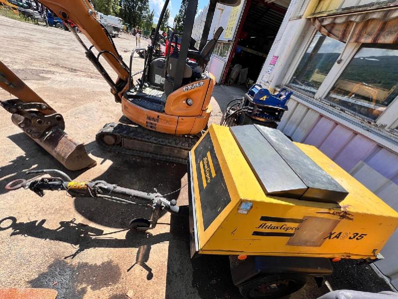 ATLAS COPCO xas 35 compresseur 9bar sur remorque (net de tva)_2