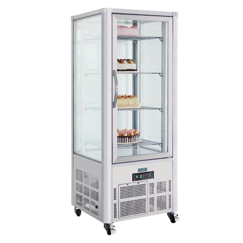 Vitrine à pâtisserie positive 400L Série G | Polar - GD881_2